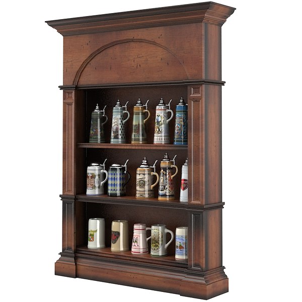 3d beer stein display model